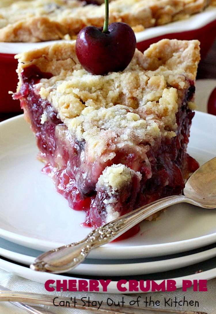 Cherry Crumb Pie