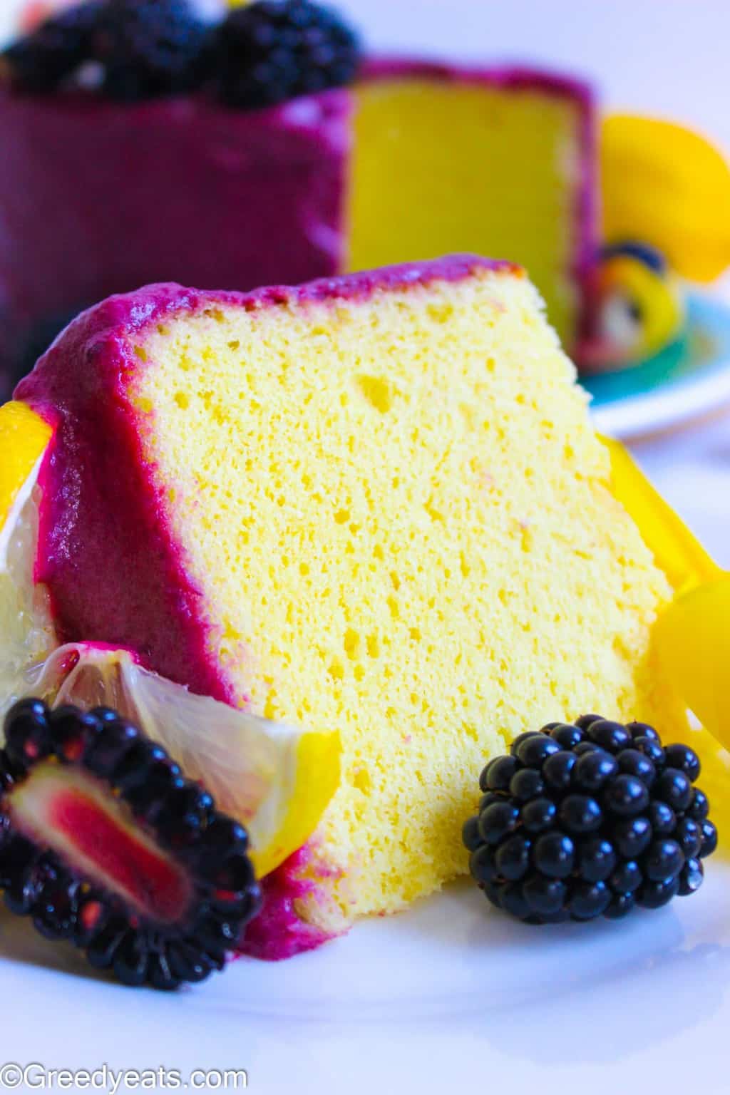 Blackberry Chiffon Cake (House Blend)