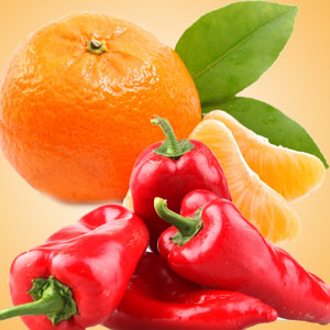 Sweet Orange chili pepper