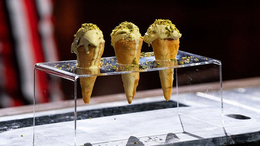 Pistachio Macaroon Waffle Cone ( House Blend )