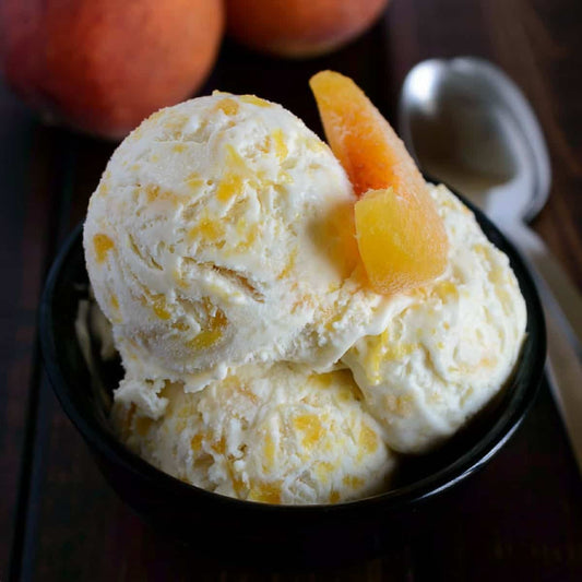 Peach Cream Ice Cream (House Blend)