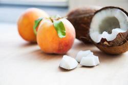Coconut Milk & Peaches
