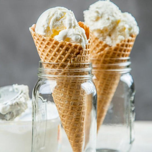 Vanilla Sugar Waffle Cone