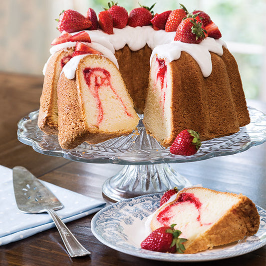 Strawberry Pound Cake